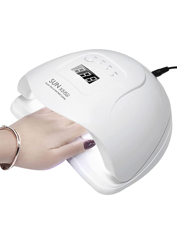 

Sun 120W USB Five UV Nail Lamp LED Light Gel Polish Dryer, White