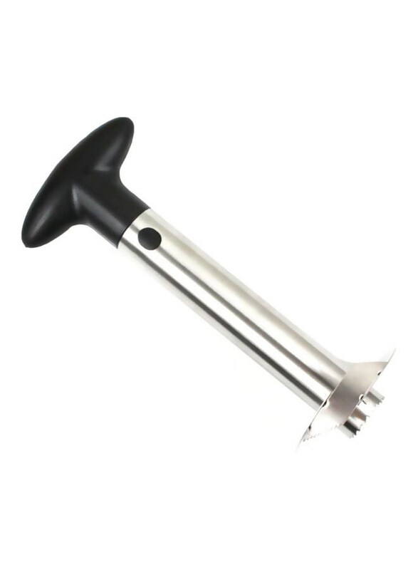 

Generic High-Quality Pineapple Corer, Silver/Black