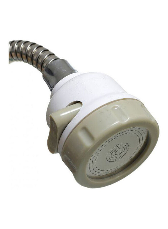 

Generic Turbo Flex 360 Instant Hands Free Faucet, White/Beige