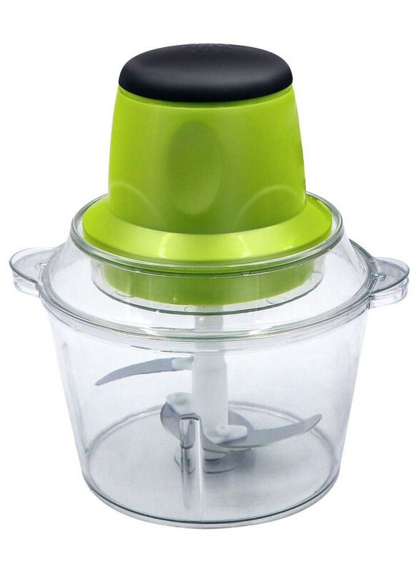 

DubaiGallery 1.8L Kitchen Electric Meat Grinder, 250W, Green/Clear
