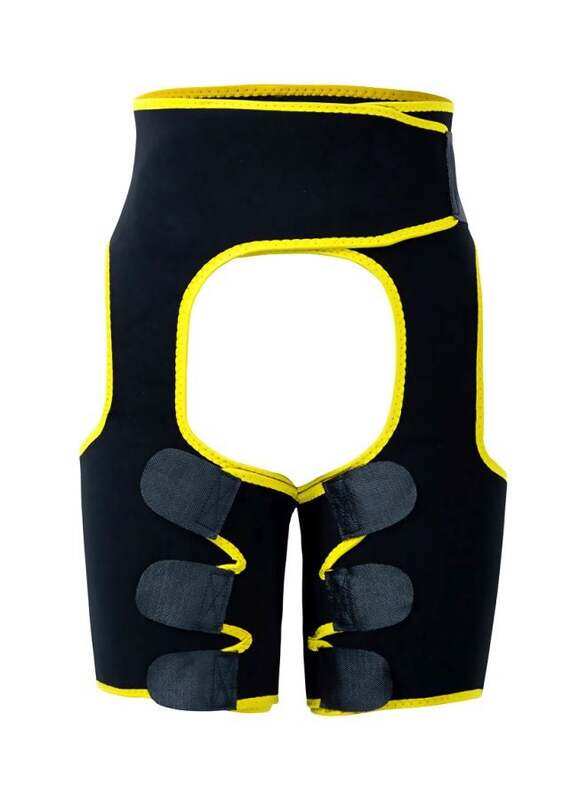 

Generic Low Waist Thigh Trimmer Belt, X-Large, Yellow/Black