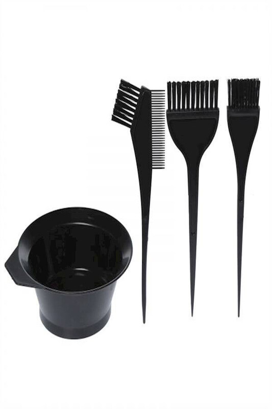 

Generic Hair Dye Brush Kit, 4 Pieces, Black
