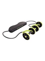 Revoflex Xtreme Abdominal Workout Trainer Set, Black/Green