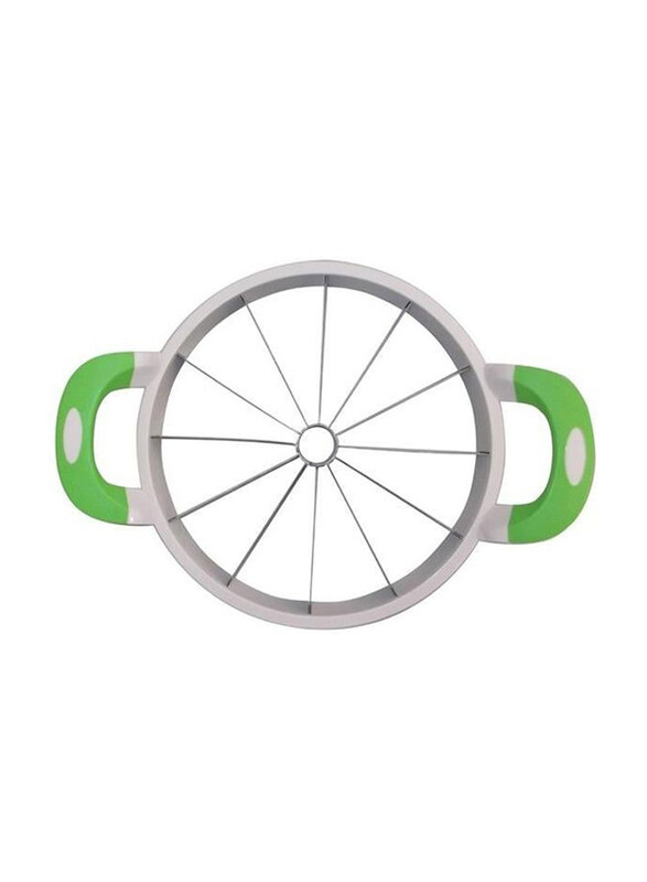 

Generic Watermelon Slicer, Silver/Green