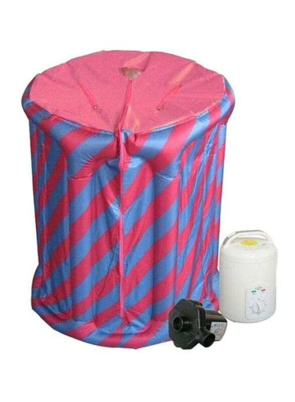 

Sidra Portable Steam Sauna, Pink/Blue