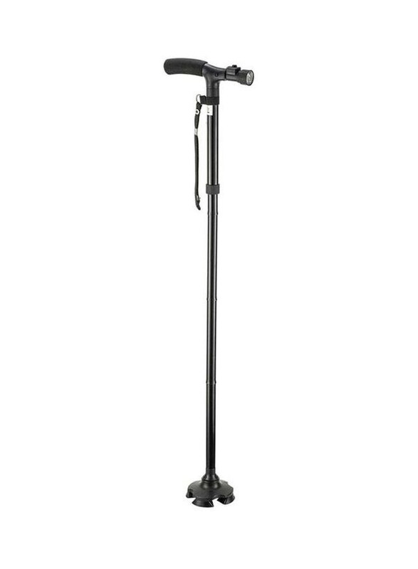 

Generic Unisex Walking Cane with LED Light, NO810HB10DNVCNAFAMZ-7182909, Black