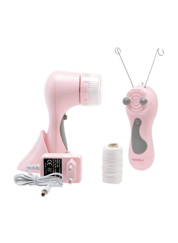 

Jundeli Epilator 2 In 1 Facial Cleansing And Beauty Care System, Pink