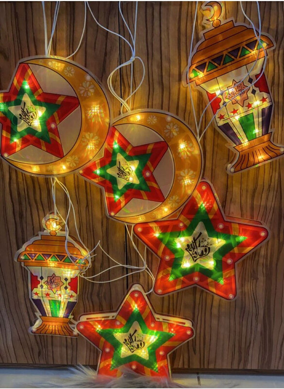 

DubaiGallery Ramadan Decorations LED String Lights, Multicolour