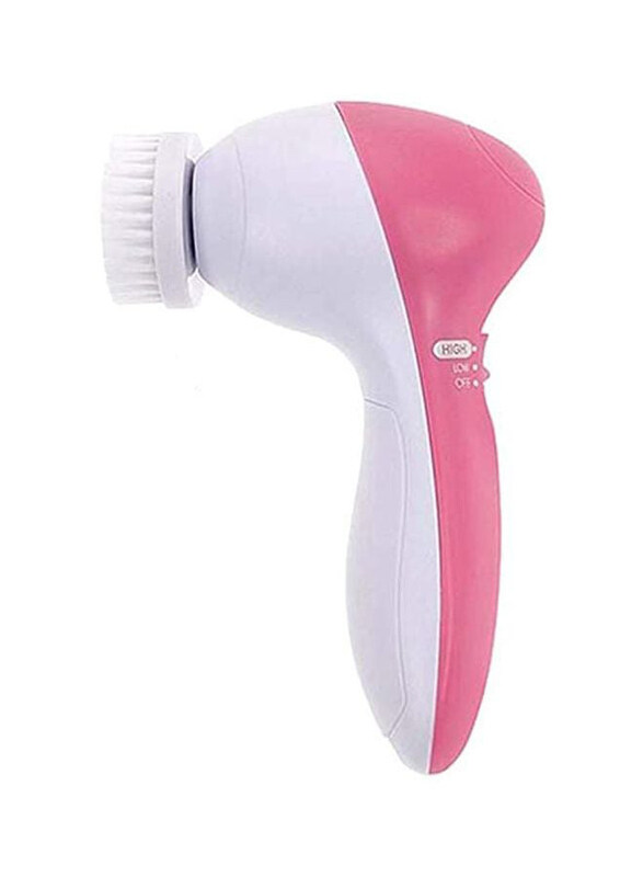 

Generic 5-in-1 Face Scrubber, Pink/White