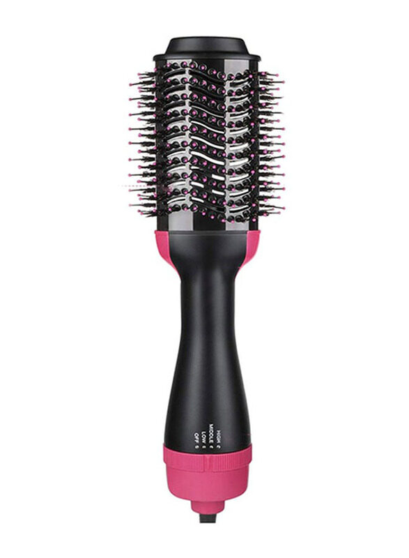 

Generic Multi-Functional Straight Hair Comb, Black/Pink