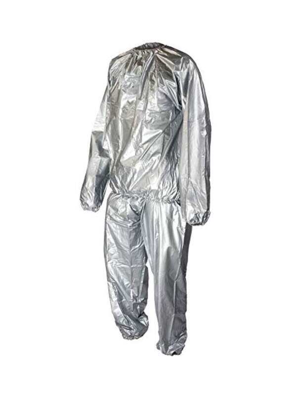 

Generic Sauna Suit, XL, B07MXCQ3F7, Silver