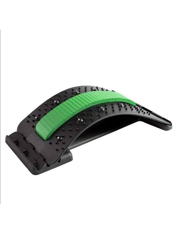 

XiuWoo Back Stretcher with Acupressure Points, T34, Black/Green