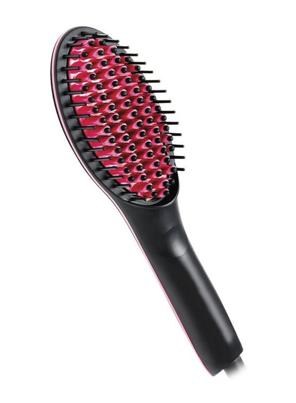 

Nuvoni Hair Straightener Brush, Black