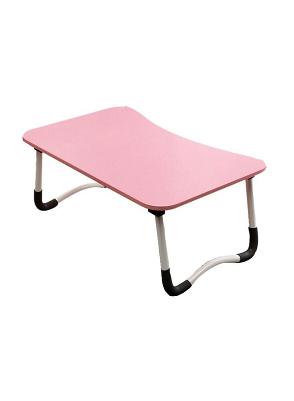 

Universal W-Leg Type Foldable Lap Desk with Mat & Card Slot, Pink