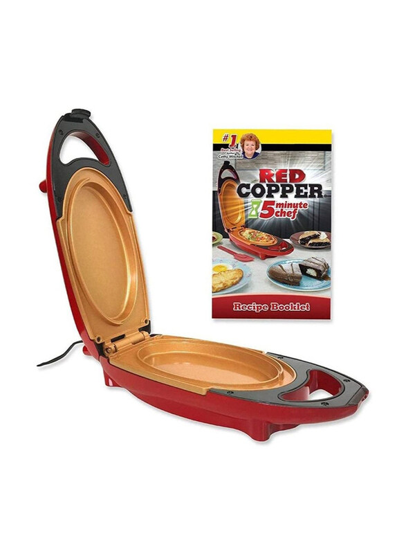 

Red Copper 5-Minute Chef Non-Stick Omelette Pan, Multicolour