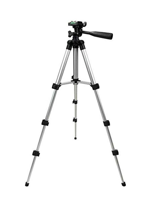 

NA Portable Rotatable Lightweight Tripod, Silver/Black