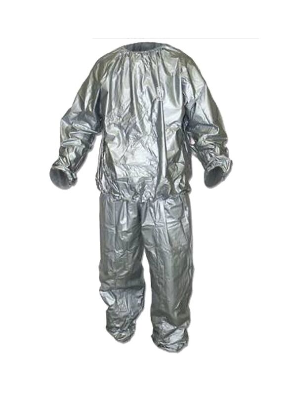 Sauna and Slimming Suit, Medium, Grey