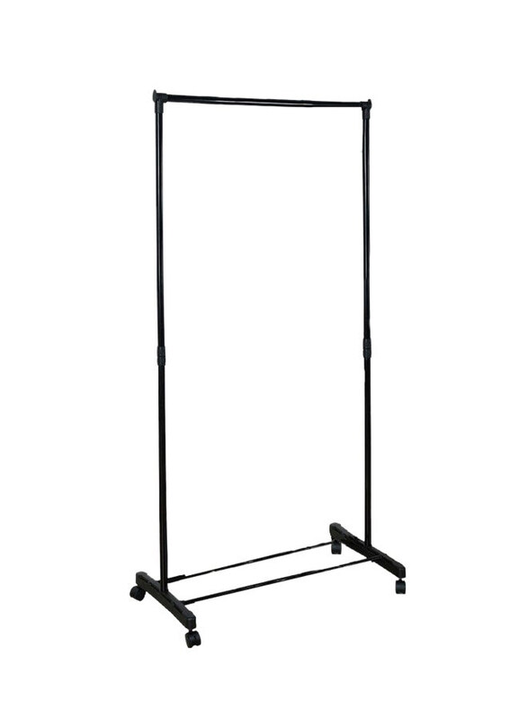 

Generic Garment Rack With Wheels, Medium, Black
