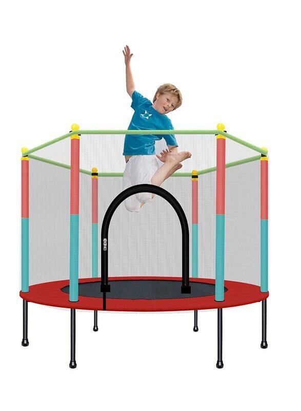 

Generic Trampoline with Protection Net, Multicolour
