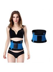 Slimming Belt, Medium, Blue/Black