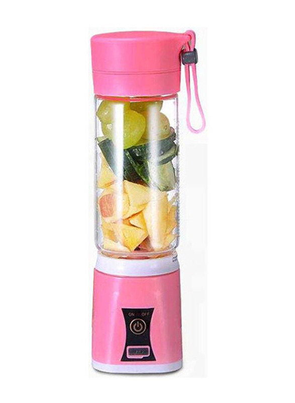 

Generic 400ml Camping Usb Mini Electric Fruit Vegetable Juicer Handheld Smoothie Maker, 3700W, Hc-8G3K7S, Pink