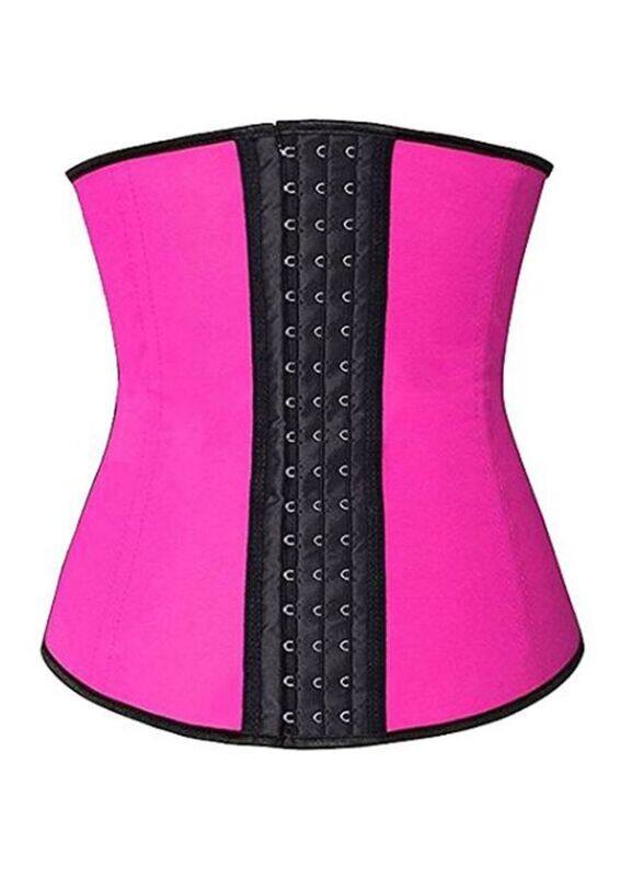 

Generic Slimming Waist Abdomen Body Shaper Sculpting Cloth, Pink/Black