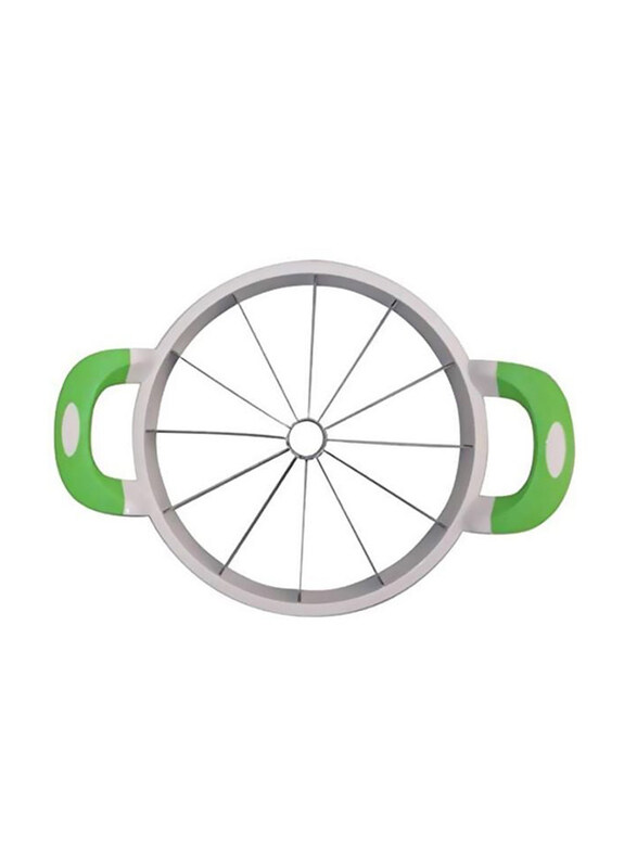 

Generic Watermelon Slicer, Silver/Green