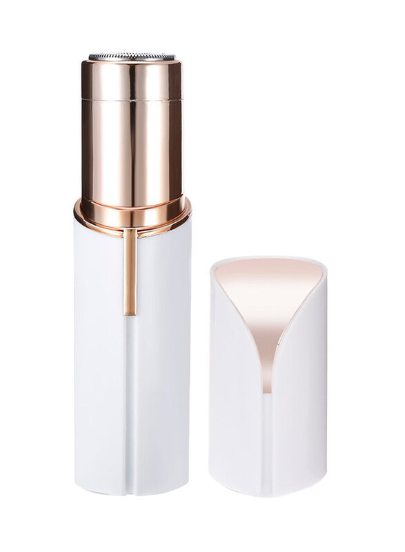 

Fashion Hair Removal Epilator, White/Gold