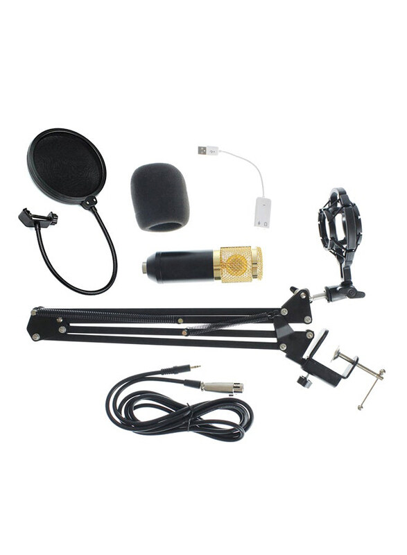 

Generic Condenser Microphone Kit, Gold/Black/Silver