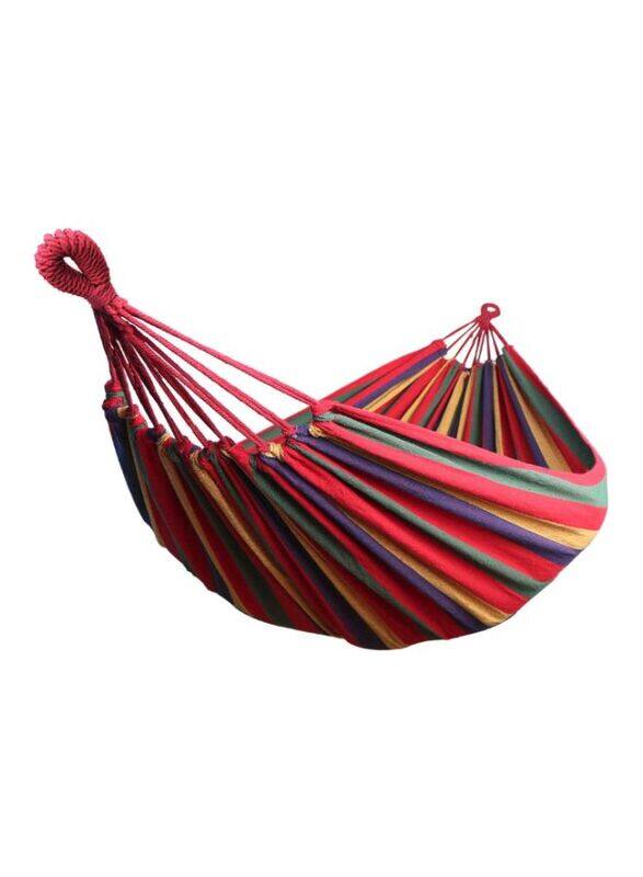 

Generic 280cm Canvas Hammock, Multicolour