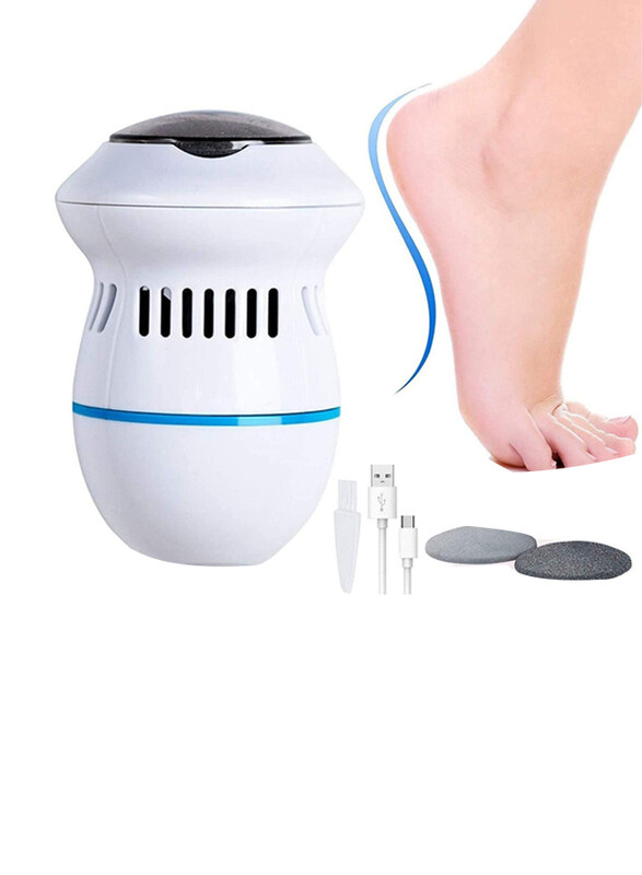 

DubaiGallery Rechargeable Electric Foot File Grinder Dead Callus Skin Remover Foot Pedicure Tool, 1 Piece