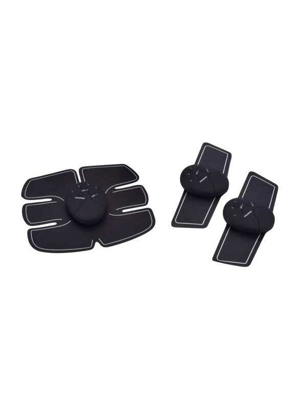 

Generic Abs Abdominal Toning EMS Fitness Belt, 3 Pieces, Black