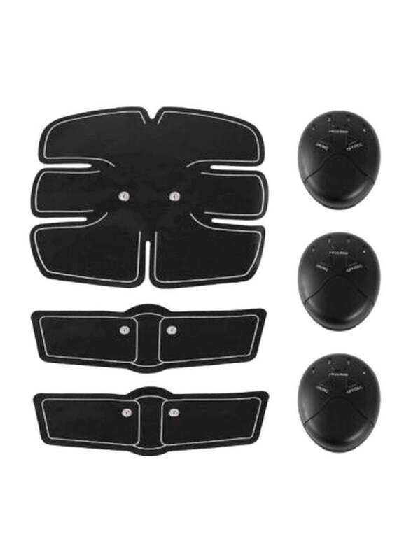 

Beauenty Abdominal Muscle Toner Set, 6 Pieces, 21 x 10 x 2.3cm, Black