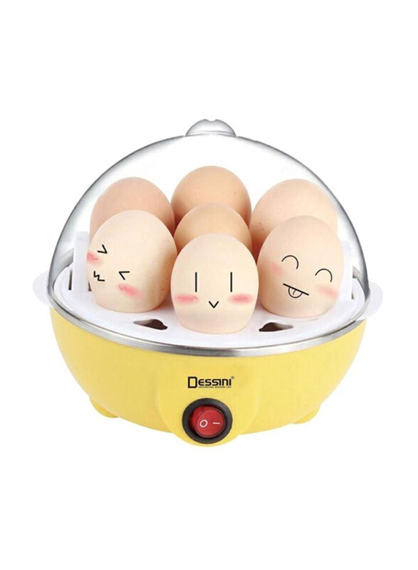 

Dessini Egg Cooker, 800W, DES110, Yellow/Clear
