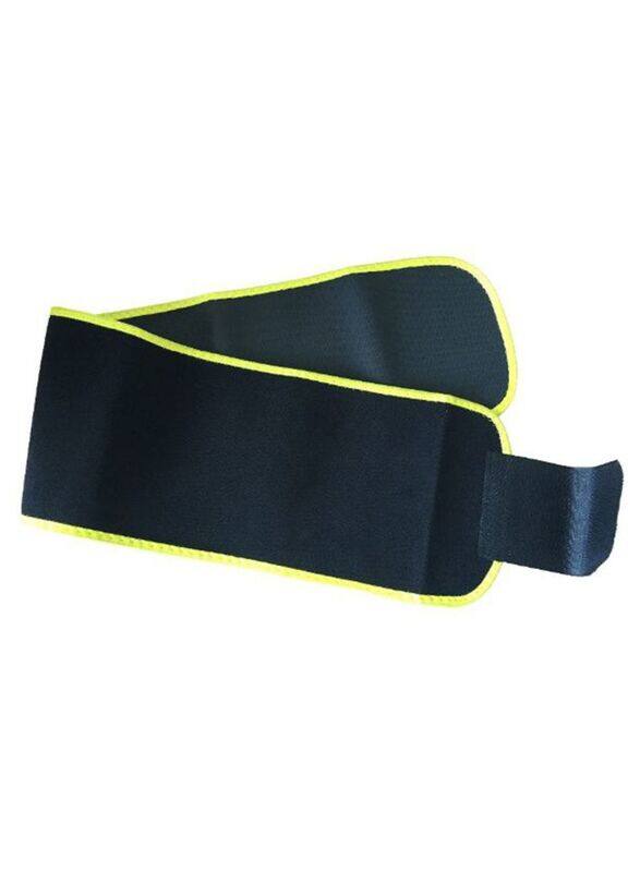 

Generic Weight Loss Waist Trimmer Belt, Black/Yellow