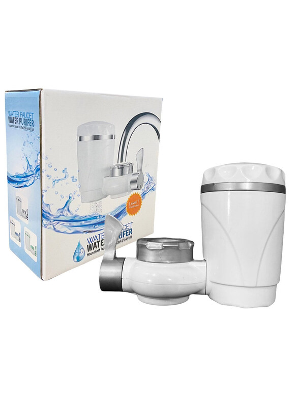 

DubaiGallery Faucet Mount Water Purifier Filter, White