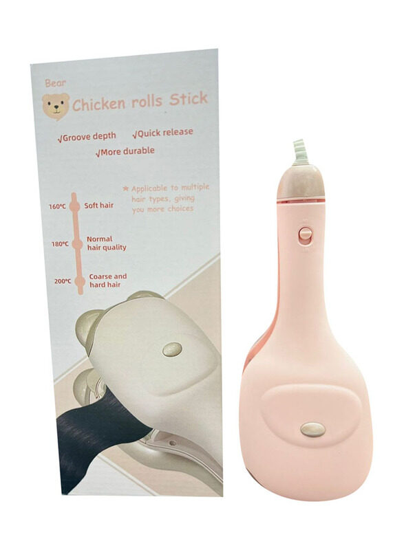 

DubaiGallery Chicken Roll Hair Stick, Pink