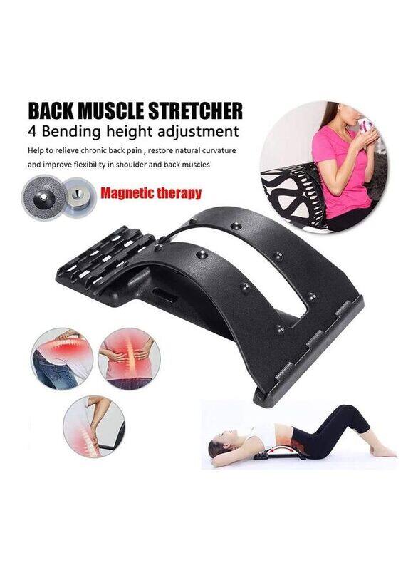 

XiuWoo Back Muscle Stretcher with Acupressure Points, T30, Black