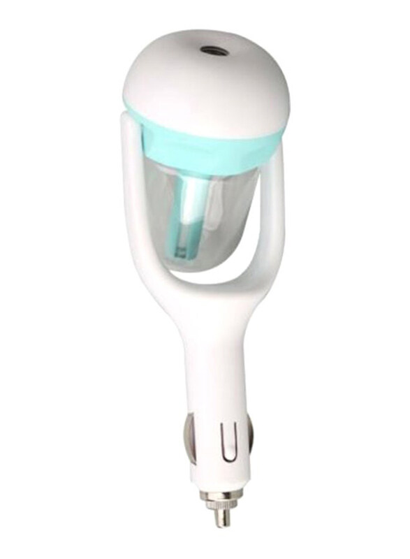 

Generic Car Humidifier Air Freshener, White/Blue