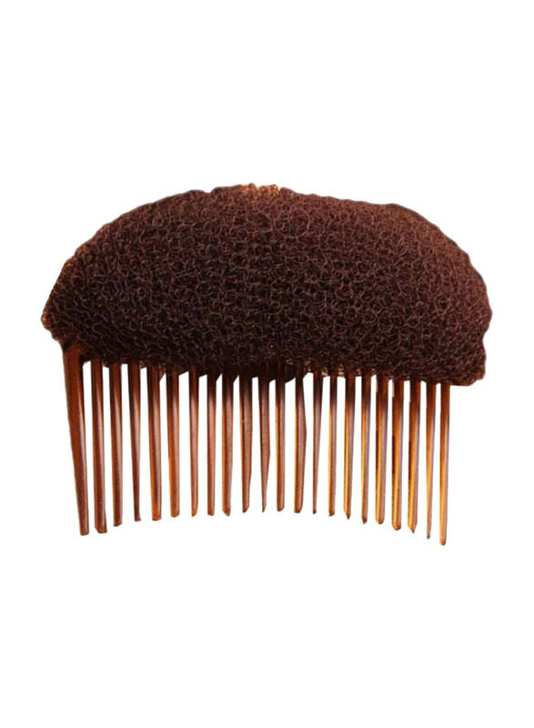 

Generic Hair Styling Bun Maker Comb Clip Coffee, 9 x 6cm, 1 Piece