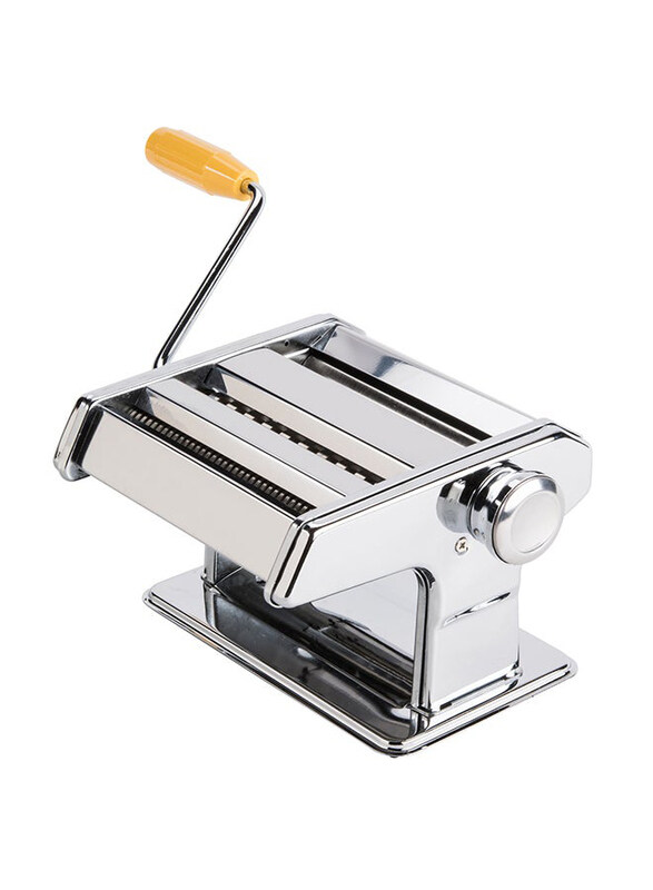 

Generic Manual Stainless Steel Noodles Roller Pasta Maker Machine, 35cm, 15WRT, Silver