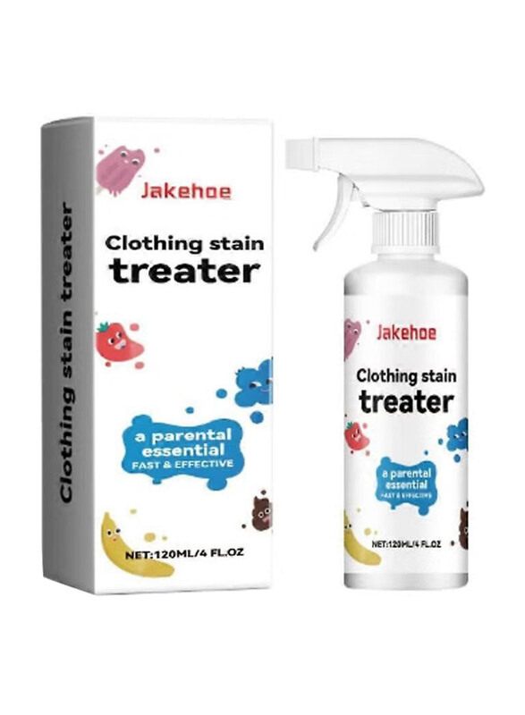 

Jakehoe Clean & Soft Fragrance Stain Removal Spray Gentle Cleaning Formula, 4 oz, White