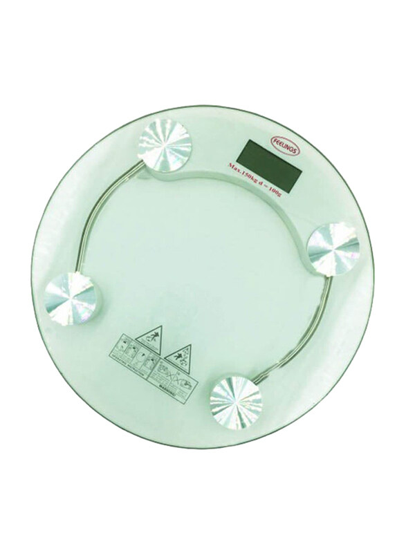 

Generic Electronic Digital Bath Scale, Clear