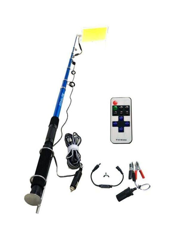 

Beauenty Outdoor Fishing Rod Light with Remote Control & Accessories, Blue/Black