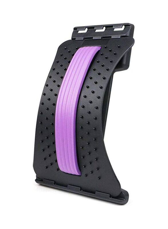 

XiuWoo Adjustable Back Stretcher Device with Magnetic Points, T100, Black/Purple