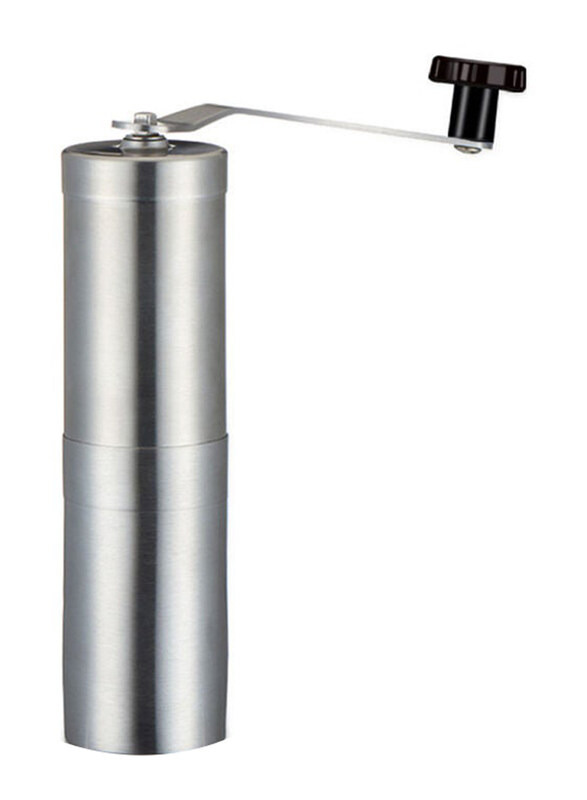 

Generic Manual Coffee Bean Grinder, Silver
