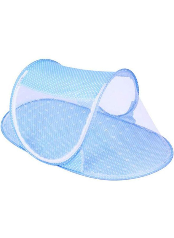 

Xiuwoo Soft and Portable Baby Mosquito Net, 60 x 54 x 104cm, Blue