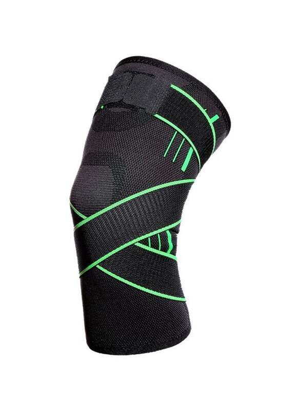 

Generic Running Knee Pad, Medium, Black/Green