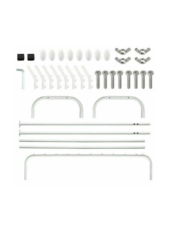 

Generic Clothes Rail Stand, White