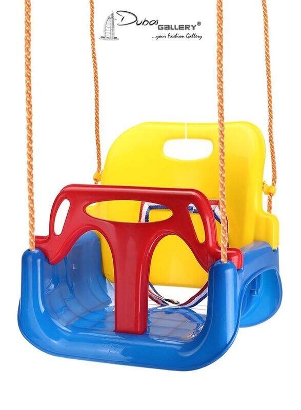 

Dubaigallery Dubai Gallery Swing 3-In-1 Children's Swing Seat Hanging Swing Suit, Multicolour